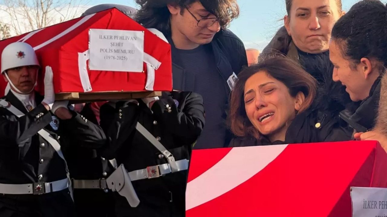 Şehit polisler için Yalova’da veda töreni: Geride 7 çocuk kaldı