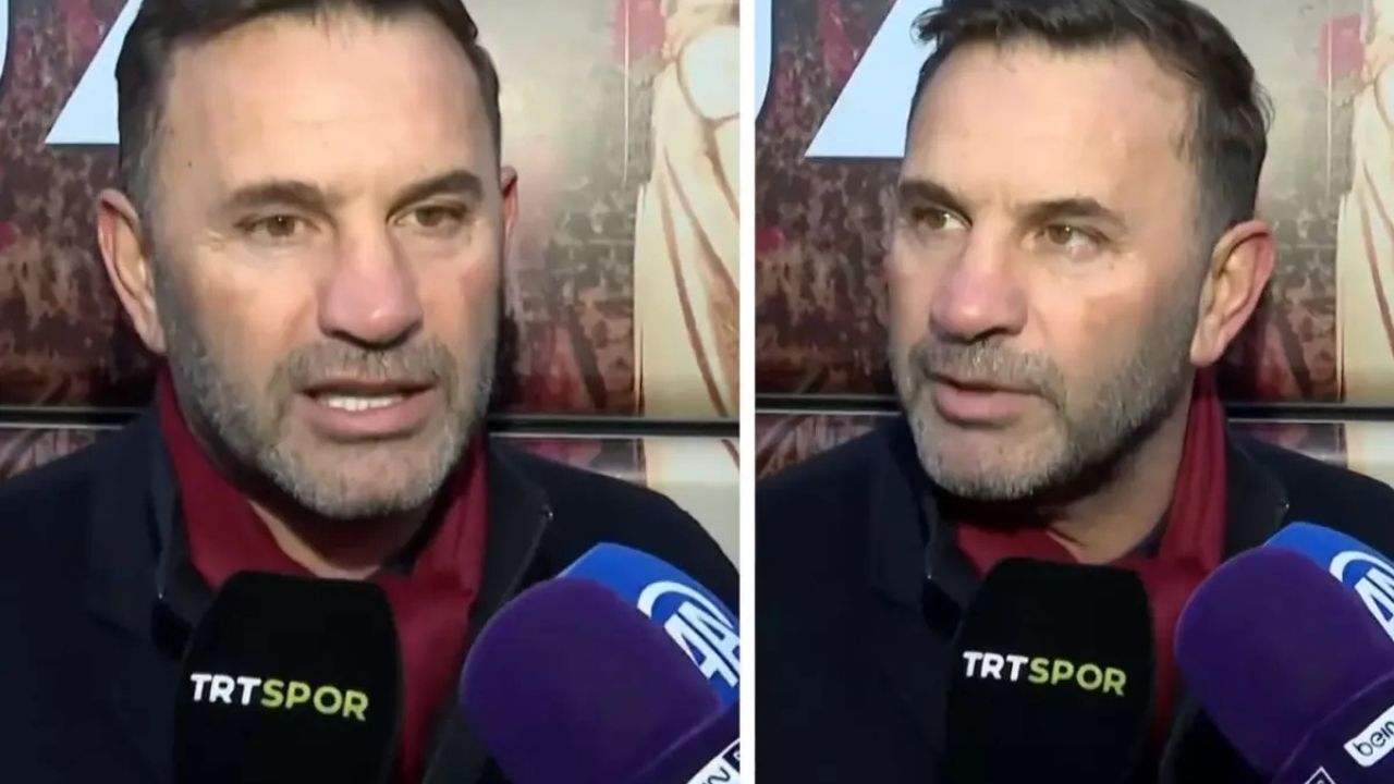 Okan Buruk’tan Filistin’e destek: Galata Köprüsü’ndeki yürüyüşte yer aldı