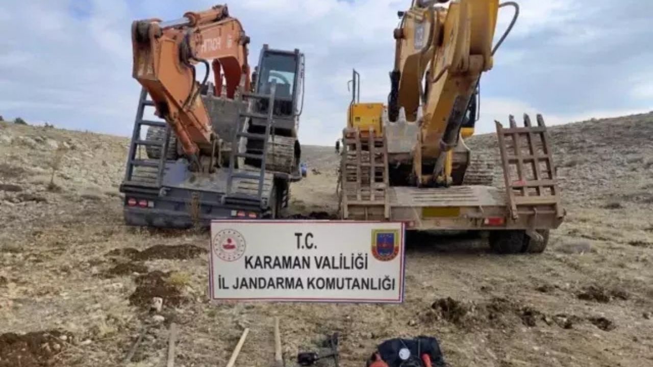 Karaman’da Define Arayanlara Operasyon: 14 Kişi Gözaltında