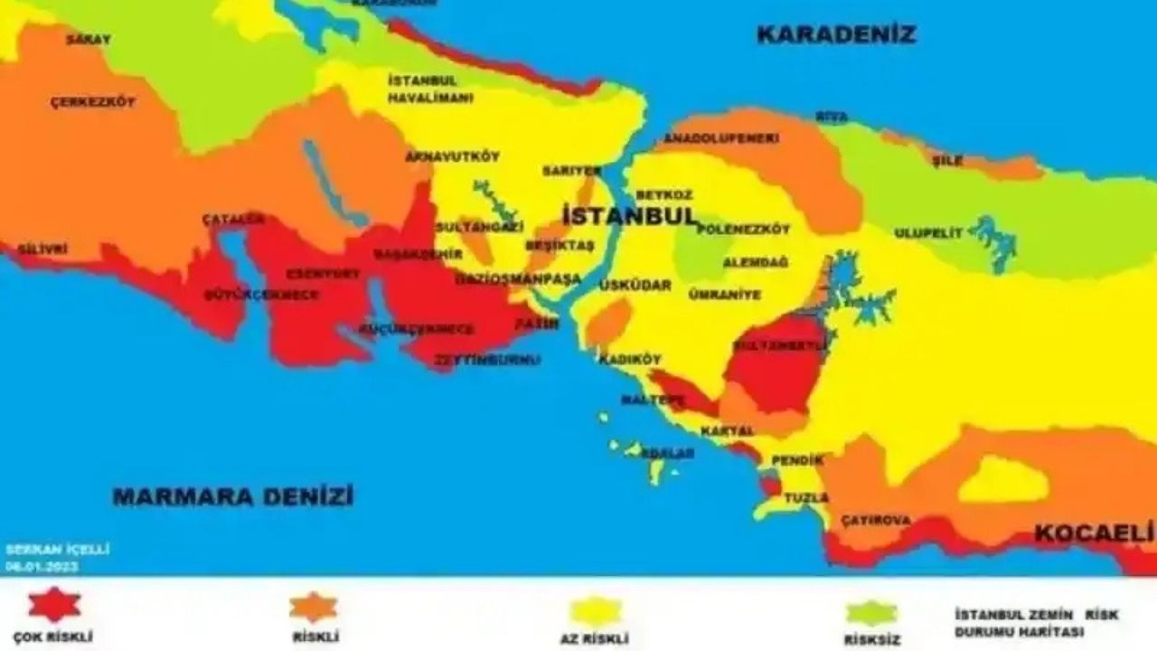 İstanbul’da Deprem Alarmı Verildi En Riskli 4 İlçe Açıklandı