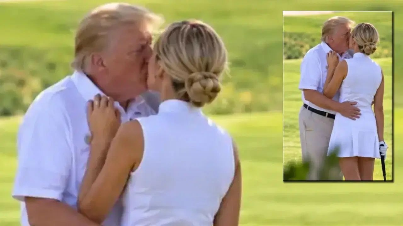 Trump’ın Yardımcısıyla Öpüştüğü İddia Edilen Fotoğraf Gündem Oldu