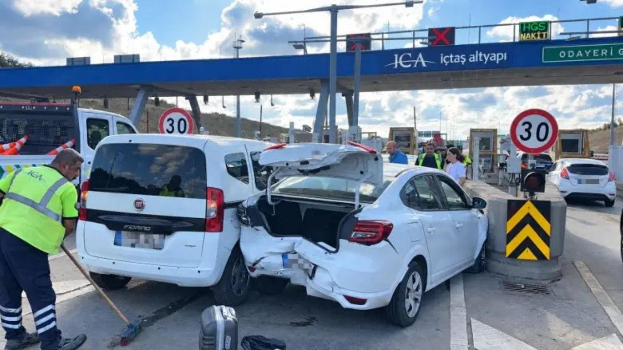 Kuzey Marmara Otoyolu’nda Zincirleme Kaza İki Kişi Yaralandı
