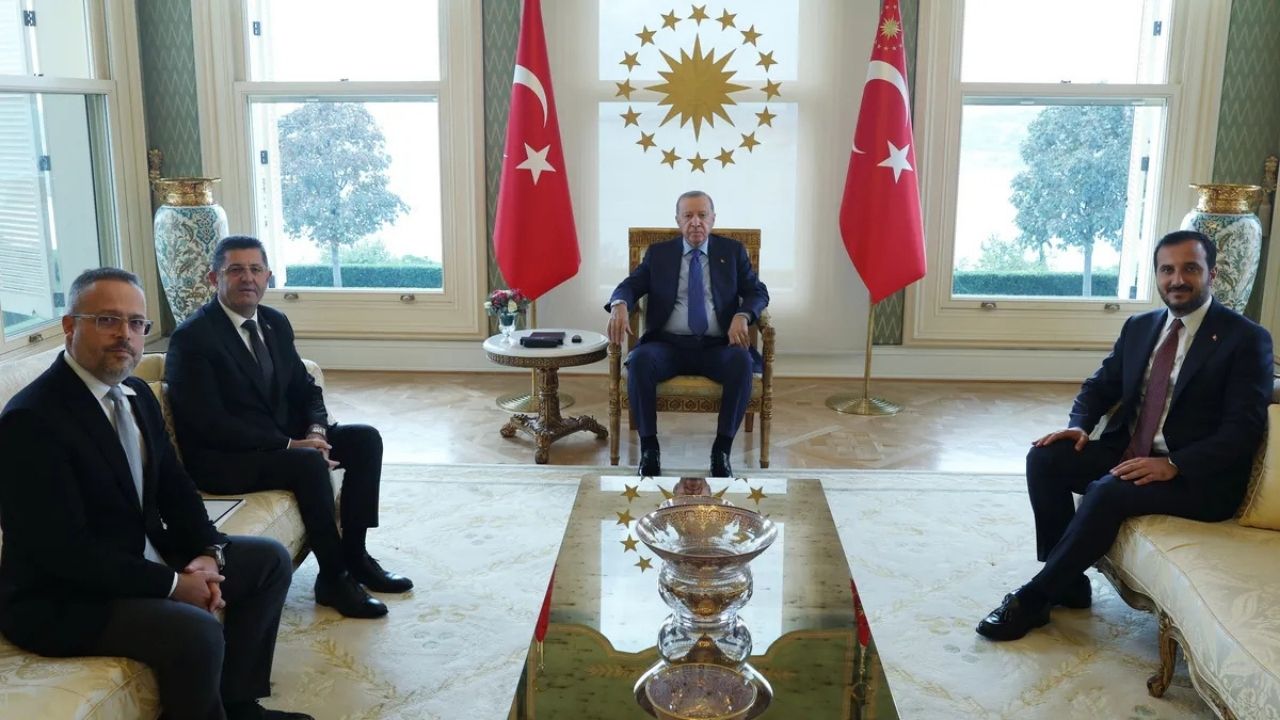 Erdoğan, Çekmeköy Belediye Başkanı Orhan Çerkez’i Kabul Etti