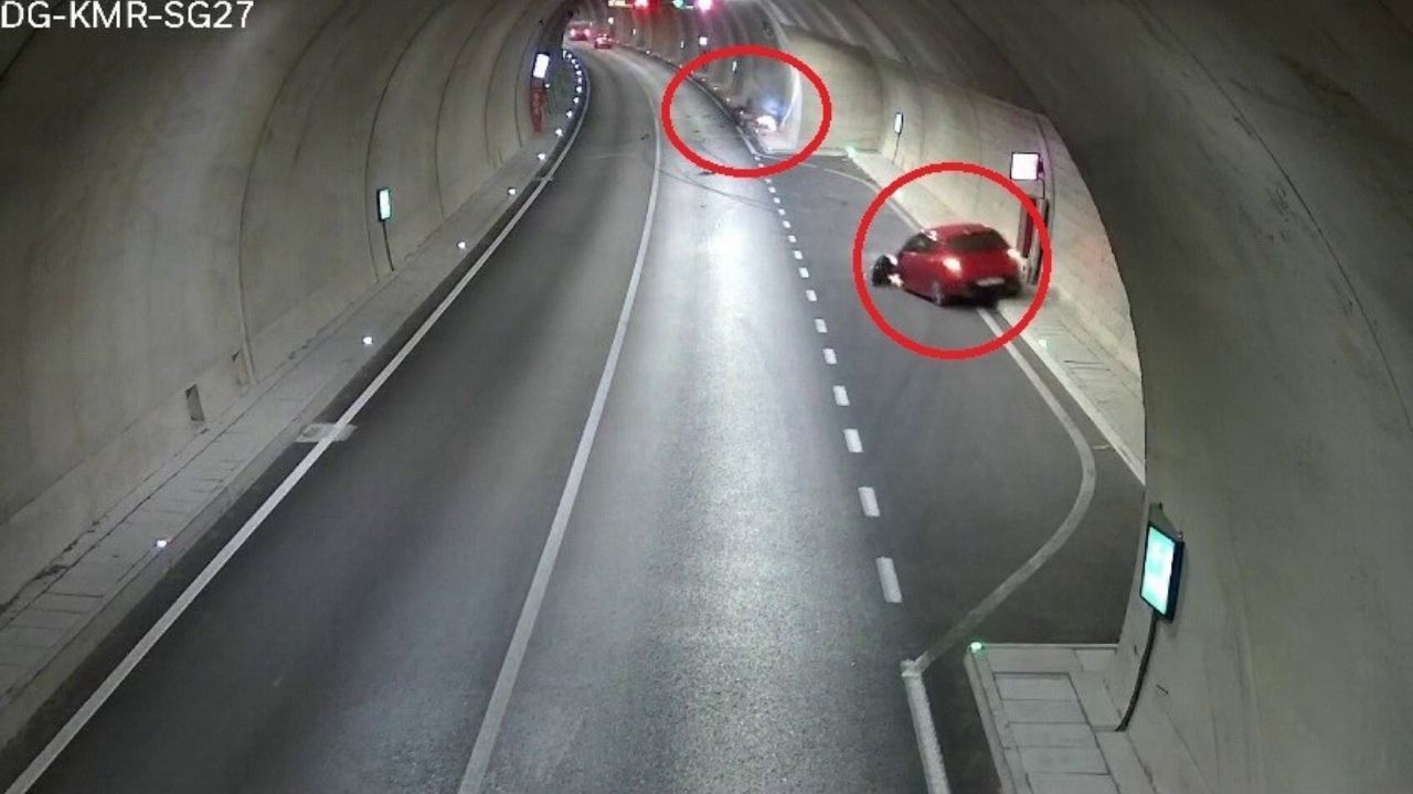 Bursa’da feci kaza kamerada: 1 ölü, 1 ağır yaralı