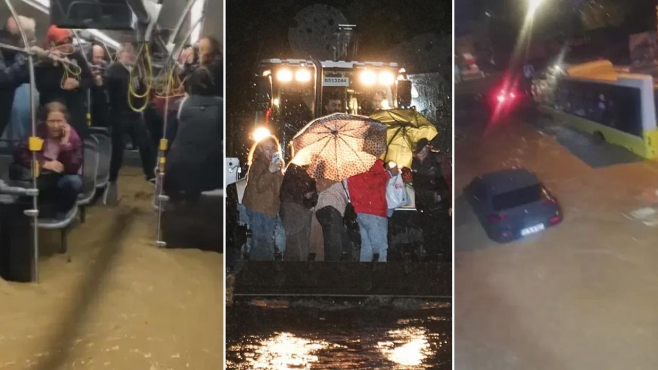 İstanbul’da 41 yılın yağış rekoru kırıldı: Sel felaketinde 2 can kaybı