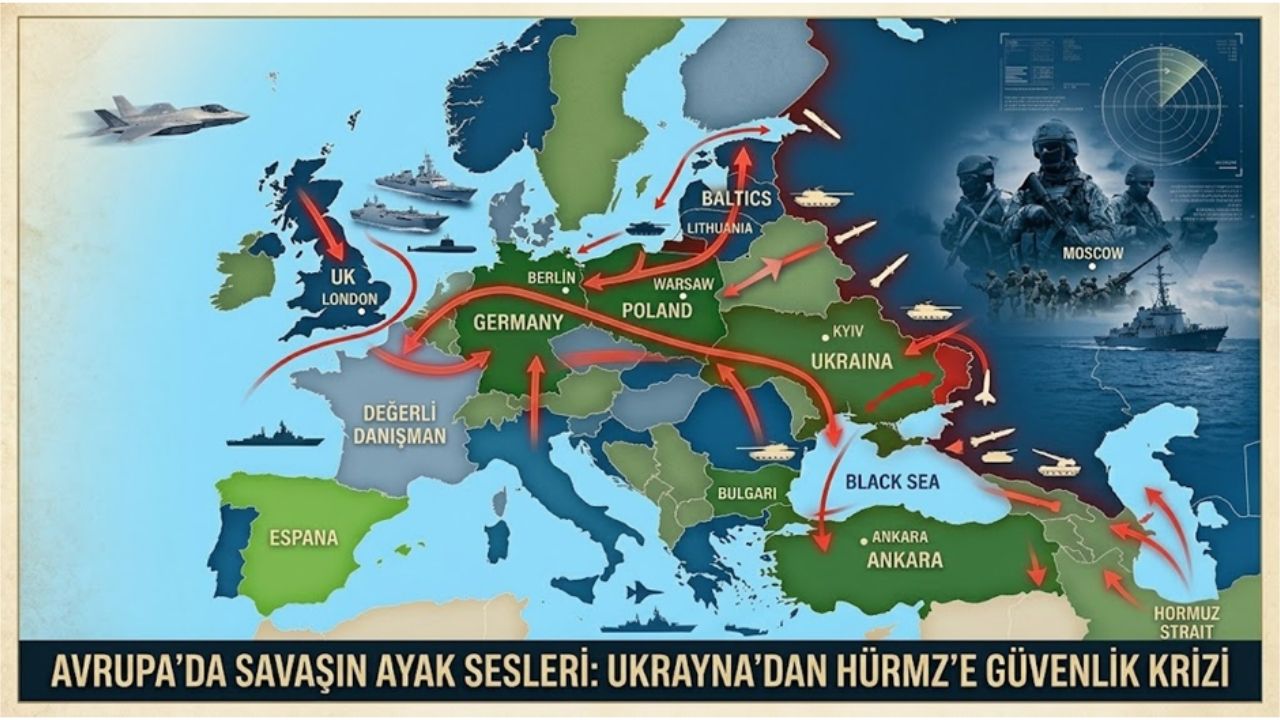 Ukrayna’dan Hürmüz’e Avrupa’da Savaşın Ayak Sesleri!