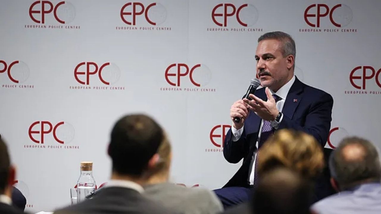 Hakan Fidan Brüksel’de Avrupa Politika Merkezinde Konuştu