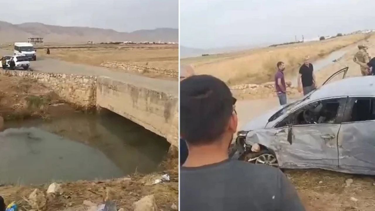 Mardin’de Su Kanalına Uçan Araçta 4’ü Çocuk 6 Kişi Öldü