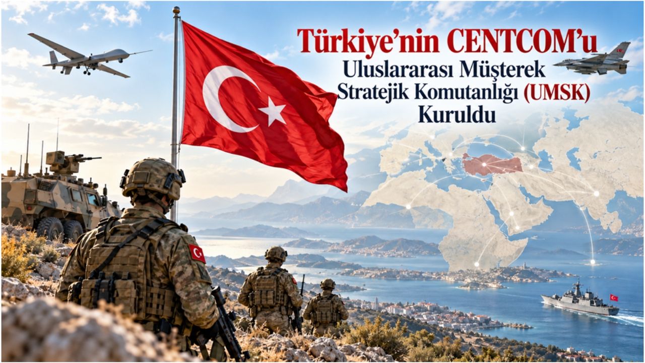 Türkiye'nin CENTCOM‘u Uluslararası Müşterek Stratejik Komutanlığı (UMSK) Kuruldu