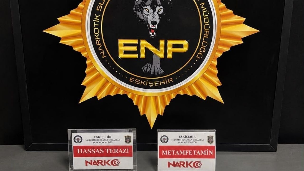 Eskişehir’de Uyuşturucu Operasyonu: 996 Gram Metamfetamin Ele Geçirildi