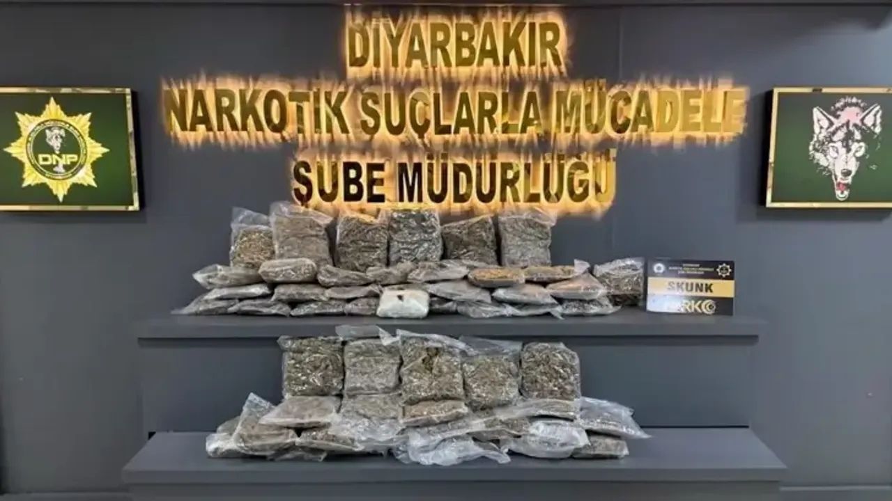 Diyarbakır’da Denetim Bilançosu: 39 Kilo Uyuşturucu Ele Geçirildi