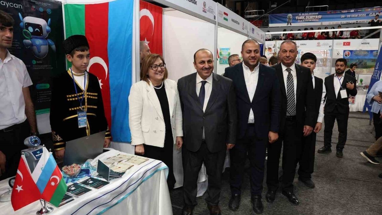 Gaziantep’te Türk Dünyasının Gençleri Bilim Ve Teknoloji İçin Buluştu