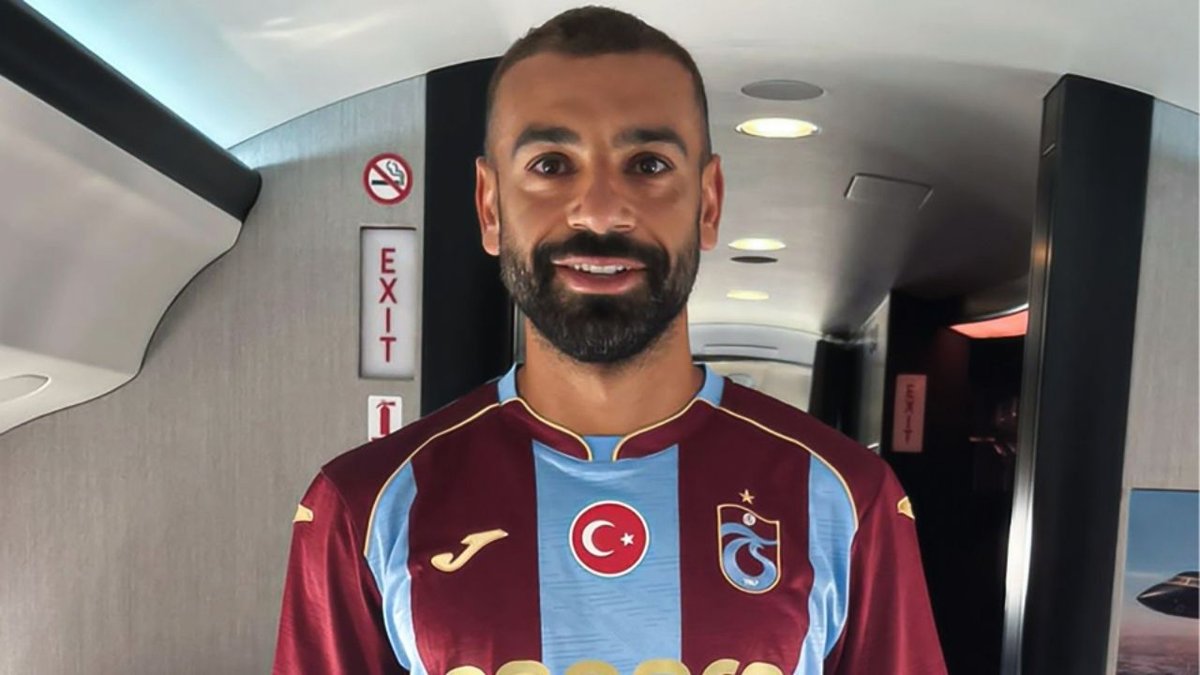 Trabzonspor’da Muhammed Salah coşkusu! Mısırlı yıldız Trabzon’a geldi
